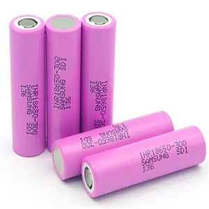 35E Litech 18650 baterias 3500mah de iões de lítio 3.6v 3.5ah bateria seca única célula com conector