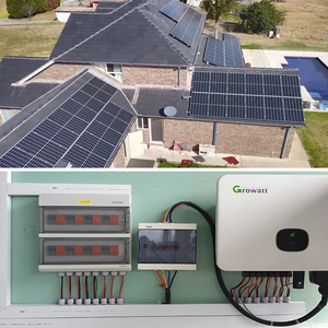 Growatt 5KW <span class=keywords><strong>10KW</strong></span> 15KW năng lượng mặt trời hệ thống trên lưới nhà sử dụng giá rẻ + Bảo hành giai đoạn duy nhất/chia giai đoạn 110V 220V - Product Image 4