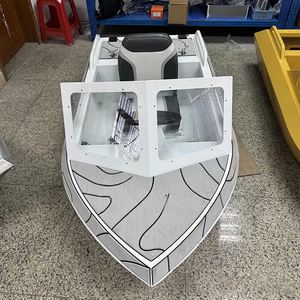 Lancha de Aluminio 4.9*2.15m Multifuncional para Pesca Nocturna y Surf Acuático con Logotipo Personalizable, Construcción de Aluminio - Product Image 3