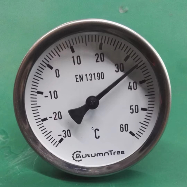 Industrial High Temperature Thermometer Customizable OEM & ODM Support Bimetal Hot Water Thermostat