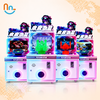 Joy2fun Machine de jeu interactive parent-enfant avec écran de 19 pouces, fonctionnant à monnayeur, avec des cadeaux, adaptée aux aires de jeux pour enfants