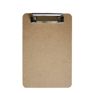 Porte-documents en bois MDF écologique avec clip papillon - Product Image 3