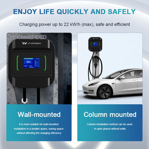 6A a 32A Salida Corriente ajustable Modo de alimentación 3 Cargador de coche eléctrico Estación de carga EV 7Kw Wallbox EV Cargador con aplicación WiFi - Product Image 2