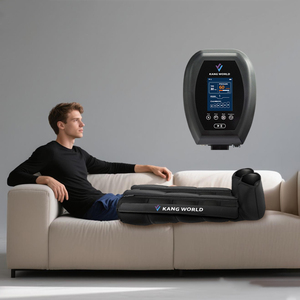 Высококачественный аппарат для лимфодренажного массажа, компрессионные сапоги для восстановления ног, массажер для ног и стоп - Product Image 1