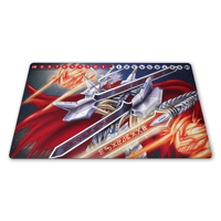 Tapis de jeu TCG antidérapant en caoutchouc avec impression par sublimation personnalisée, tapis de souris carré pour jeux de cartes, OEM