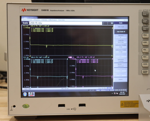 เครื่องวิเคราะห์อิมพีแดนซ์ RF รุ่น Keysight E4991B 1MHz-3GHz รุ่น Opt 300/001/002/019/1E5/16195B - Product Image 2