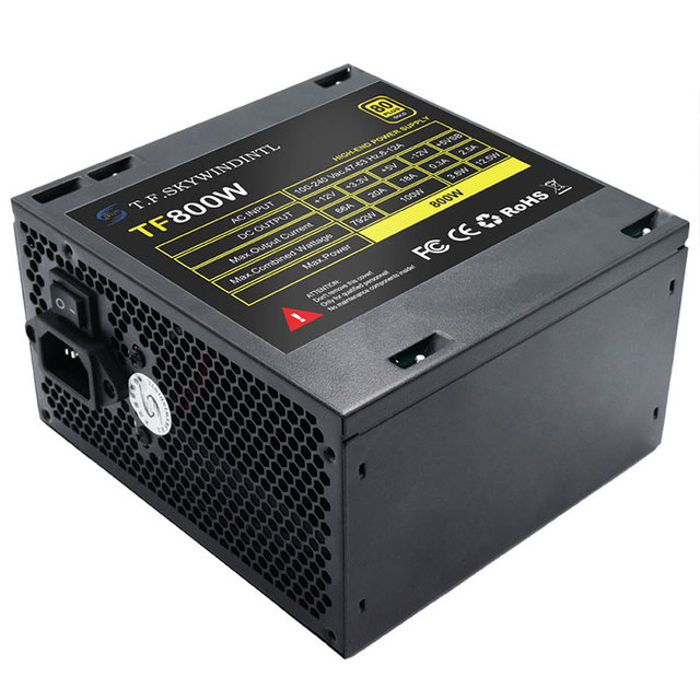 650W 750W 850W 80 Plus Bronze Power Source Psu Computer 1000 Watt Power Supply for Pc