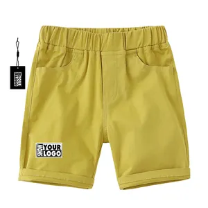 Quần Short Cotton Trẻ Em Thời Trang Mùa Hè Thiết Kế Theo Yêu Cầu Với Logo Của Bạn Và Thẻ Xoay Miễn Phí Thiết Kế Cung Cấp Các Loại Kích Cỡ Và Màu Sắc Hỗn Hợp