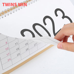 Calendario da Tavolo Personalizzato 2026 all'Ingrosso, Regalo di Apprezzamento, Mini Calendario Mensile Portatile da Scrivania per Ufficio e Scuola - Product Image 4