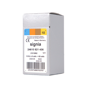 60 piles auditives Signia par boîte, piles zinc-<span class=keywords><strong>air</strong></span> taille 10 - Product Image 4
