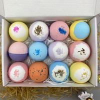 Emballage de bombe de bain boîte de bombe de bain de sel explosion de boule de sel de bain personnalisée