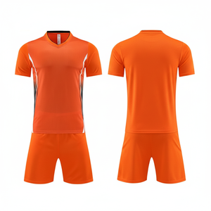 Uniforme de Fútbol Retro, Camiseta de Fútbol Clásica Blanca y Verde, Estampada, de Manga Corta, Ajuste Atlético, para Entrenamiento, 100% - Product Image 2