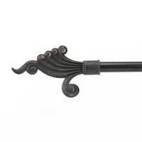 Tringles à Rideaux Métalliques Ajustables Art Déco en Gros avec Accessoires – Écologiques, Antirouille, Durables pour la Décoration Intérieure des Fenêtres