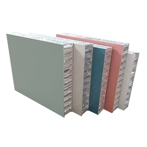 OEM 4mm, 5mm, 6mm, 7.5mm, 10mm, 12mm, 15mm chống cháy bảng trần phòng sạch nhôm bảng tổ ong với hạt gỗ - Product Image 3