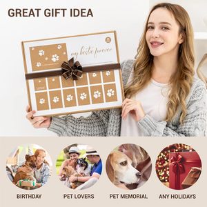 STANDWIDE Acrylic Pet <strong>Picture</strong> Keepsake <strong>Frame</strong> Pet Memorial Gift Dogs Cats Lovers Pet Loss Gifts <strong>Puppy</strong> Photo <strong>Frame</strong>