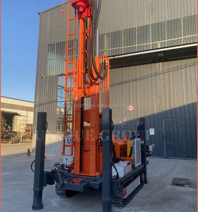 Plate-forme de forage automatique sur chenilles de haute qualité pour puits d'eau 180m-400m noyau de moteur de pompe d'équipement de forage automatique à vendre - Product Image 5