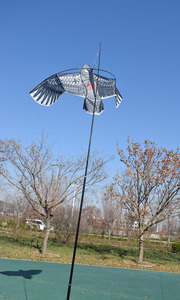 <strong>Bird</strong> Scarer <strong>Repeller</strong> Kites Protect Farm Crops Scaring <strong>Bird</strong> Simulated Black Flying Hawk Eagle Kite New Control Black Hawk Kite - Product Image 3