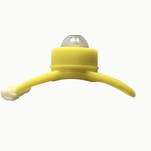 Yueli <b>Silicone</b> Frog Led Bicycle Light Yellow Shell Flash Mode <b>Waterproof</b> Ring Lamp For Cycling Riding Equipment - Product Image 5