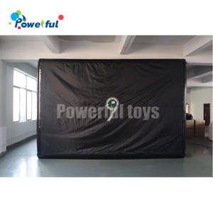इनडोर घर पिछवाड़े Inflatable गोल्फ मार पिंजरे Inflatable गोल्फ अभ्यास सिम्युलेटर कमरे उच्च प्रभाव के साथ स्क्रीन - Product Image 4