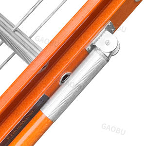 GFK-Verlängerung leiter mit Tochter stütze und Rückens tütze für Strom, Telekommunikation und Dekoration - Product Image 5