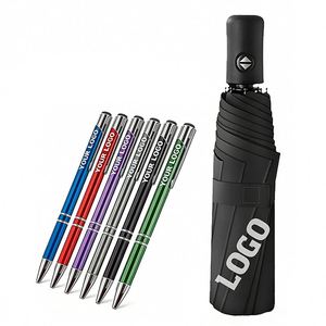 ปากกาลูกลื่นโลหะดีไซน์หรู ขายดี พร้อมรับผลิตจำนวนมาก ปากกาโปรโมชั่นคุณภาพสูง เขียนลื่น เหมาะเป็นของขวัญทางธุรกิจ พร้อมสกรีนโลโก้ตามสั่ง - Product Image 1