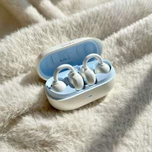 سماعات WOWY اللاسلكية ذات الأذن المفتوحة بتصميم مشبك للأذن V5.4 رياضية مع مؤشر LED مقاومة للماء بمعيار IPX5 ووقت تشغيل 30 ساعة ومساعد ذكاء اصطناعي - Product Image 1