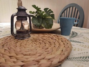 Platos de Bambú Ovalados Tejidos, No Tóxicos, para Servir Comida en Fiestas - Product Image 4