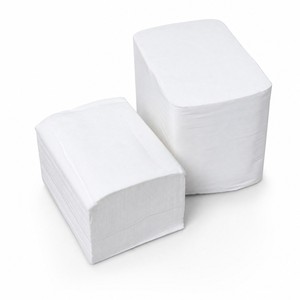 Papier toilette doux en cubes, blanc, en pâte de bois vierge, 2 paquets, Bac Ninh - Product Image 1