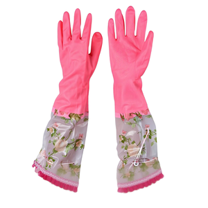 Gants de nettoyage en latex épais, imperméables, résistants à l'usure, antidérapants, résistants à l'huile, pour la cuisine, la vaisselle, les tâches ménagères, gants d'hiver - Product Image 1