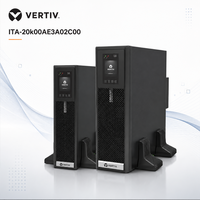 *Liebert ITA2 20Kva Onduleur en ligne avec écran LCD, tension d'entrée 220V, installation sur trois racks, batterie externe requise pour la tour