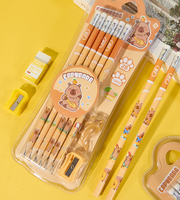 Coffret Cadeau Rentrée des Classes Kapibal pour Étudiants - Ensemble de Crayons 2B
