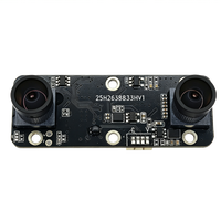 Intégré 160 °   Module de caméra USB2.0 ultra grand angle 4MP à obturateur global avec correction de la distorsion pour terminal de vision panoramique embarqué