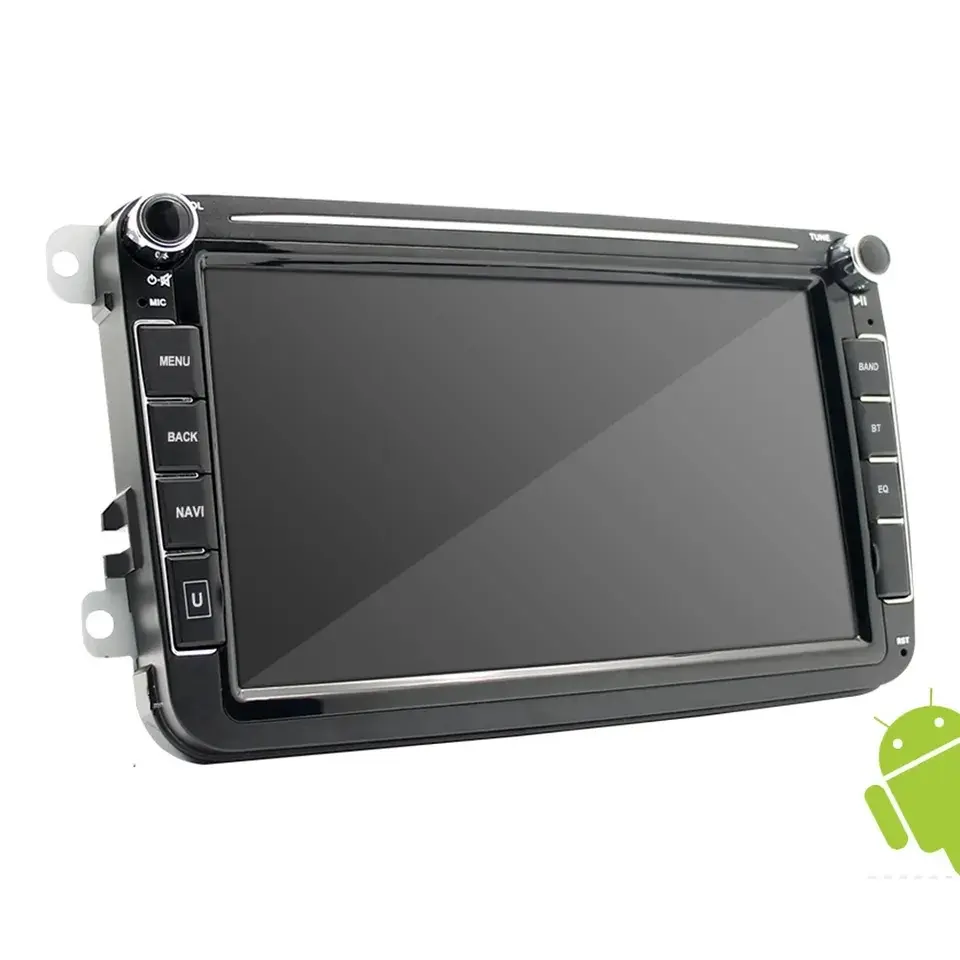 2G+32G 8021A touch screen DVD player car android video stereo gps mp5 multimedia player radio autoradio for vw volkswagen