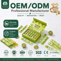 Gelée de probiotiques OEM, fabrication OEM, marque privée, complément alimentaire pour la santé intestinale, usine de fabrication de gelée de probiotiques sur mesure OEM/ODM, Halal