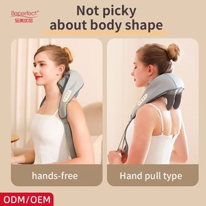 Masseur haute qualité pour le cou et <span class=keywords><strong>les</strong></span> épaules masseur de dos chauffant masseur cervical petrissant - Product Image 5