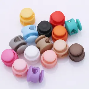 Wholesale Custom Size Color Rope Cord End Stopper Toggle Clip Eco-friendly Plastic Drawstring Cord Lock