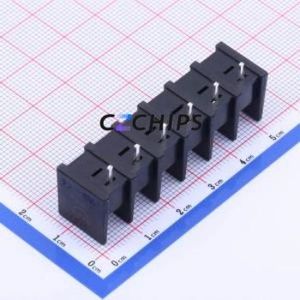KF35S-8.25-6P Barrier Terminal Block Through hole Component (THT),P=8.25mm Connector Two Sides 8.25mm 1x6P Straight Pin - Product Image 2