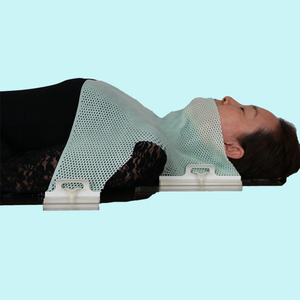 Masker berlubang terapi radiasi termoplastik tipe O, untuk kanker radioterapi kepala leher bahu immobilisasi - Product Image 6