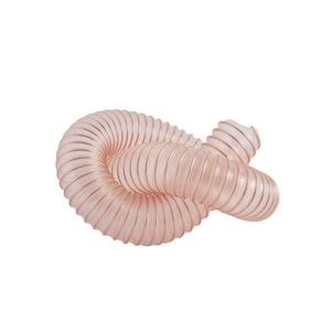 Qianrun Rubber Plastic <strong>Flexible</strong> PU <strong>Hose</strong> 2mm Wall Thickness Transparent Polyurethane Duct For Ventilation Exhaust Dust Extraction - Product Image 1