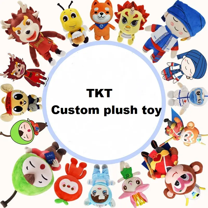 Factory Cheap Wholesale customised flutty plush toy custom logo cute soft Comfortable Customised Toy for All Ages