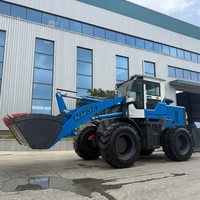 Chargeuse sur pneus diesel de 1 tonne |   Puissance de 37 kW |   Seau de 0,45 m |   Équipement OEM compact et personnalisable |   Garantie d'un an |   Facile