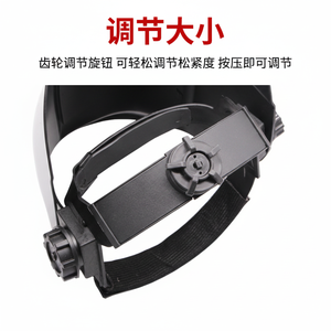 Casque de soudage à obscurcissement automatique Eagle avec bandeau, écran facial de protection en PC de 22,5 mm pour le soudage TIG et la réparation de matériel - Product Image 1