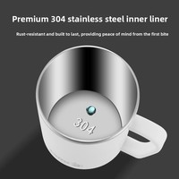 Tasses à café, lait et eau en acier inoxydable 304 avec couvercle anti-chute, style nordique, cadeaux d'affaires, pour étudiants en résidence universitaire, pour hommes et femmes