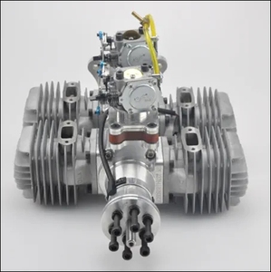 Motor de gasolina procesado CNC DLA232CC EFI/motor de gasolina 232CC para avión de <span class=keywords><strong>Gas</strong></span>, modelo de cuatro cilindros, Avión de ala fija UAV - Product Image 2