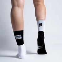 Chaussettes de course à compression personnalisées avec logo, fines, respirantes, en polyamide, pour la course et le cyclisme, grande marque, faible MOQ, chaussettes de sport