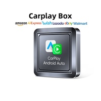 Smart Box Carplay 128 Go Appareil portable intégré YouTube Netflix 512 Go Carte Support Android Auto Bluetooth Wi-Fi Écran OLED