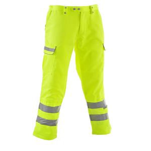 Pantalon de travail haute visibilité résistant avec protection des genoux, personnalisable - Product Image 5