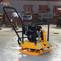 Nouvelle Plaque Compacteuse Autoportée ZUJI PC80 à Moteur Essence 13KN 5600 tr/min 20cm 570*450mm pour Matériaux de Construction
