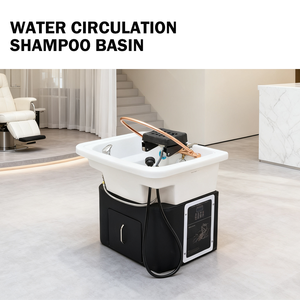 Bol de shampooing de salon tout-en-un Système de thérapie de spa portable avec raccord de tuyau d'eau - Product Image 2