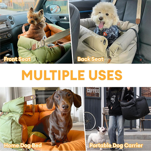 SUREAL ALHOME Großhandel Hunde trage tasche Haustier träger für kleine Hunde Autos itz bett Custom ized Travel Booster Seat - Product Image 6